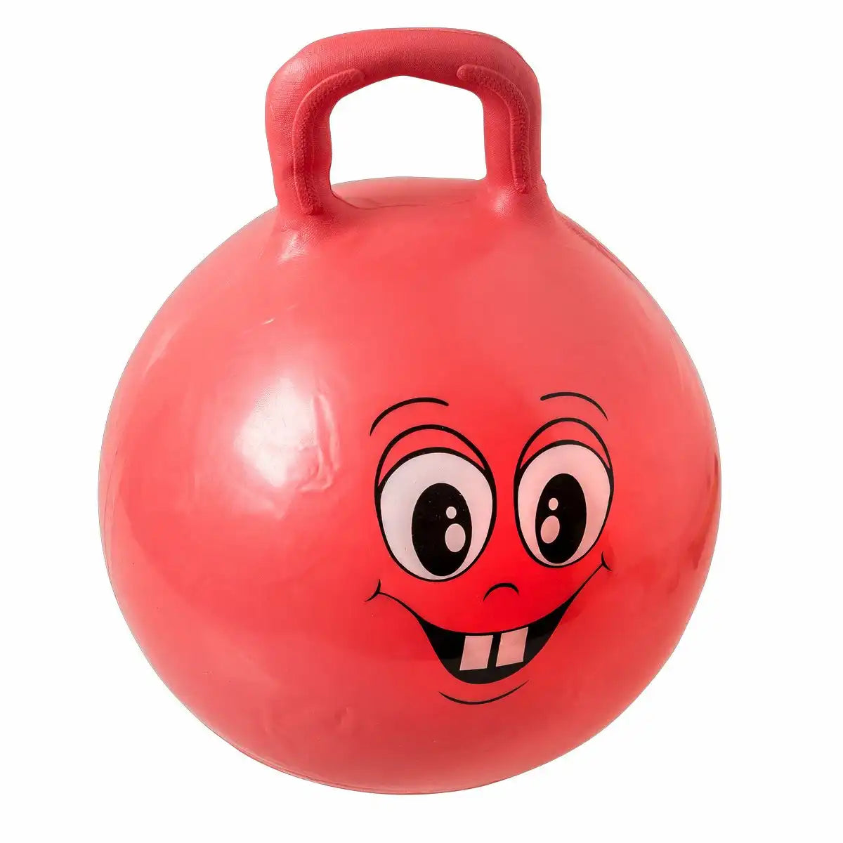Idena Sprungball Happy Face rot Ø45-50cm