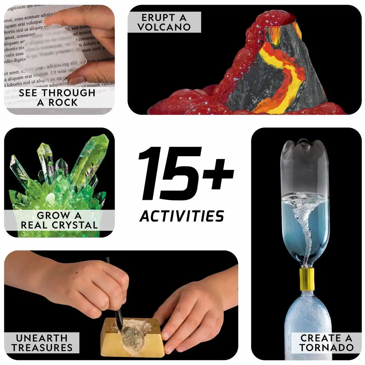 NATIONAL GEOGRAPHIC Experimentierset Geowissenschaft 15 Experimente