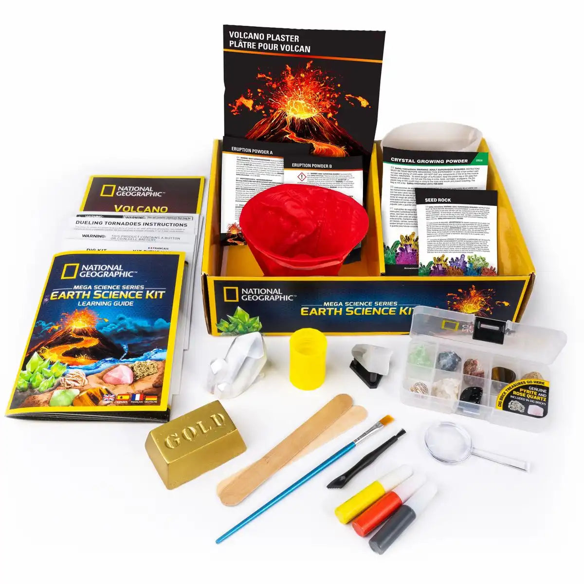 NATIONAL GEOGRAPHIC Experimentierset Geowissenschaft 15 Experimente