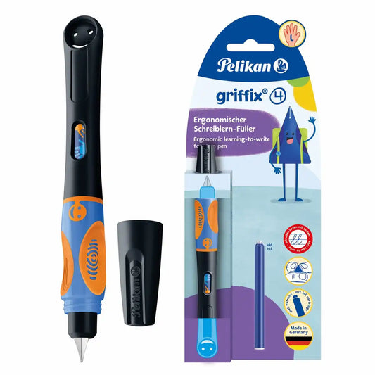 Pelikan Füller griffix für Linkshänder L neon black