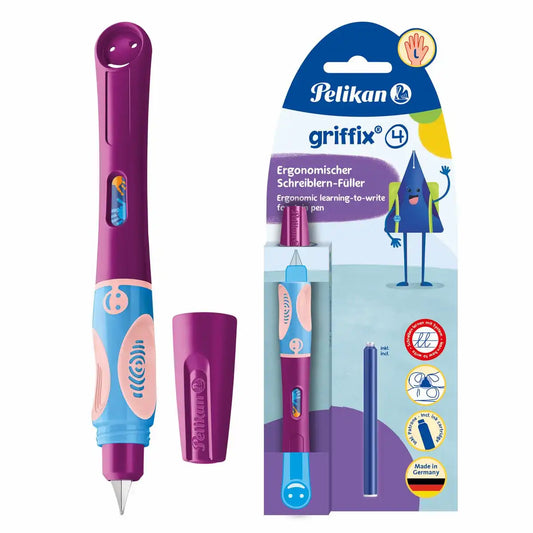Pelikan Füller griffix für Linkshänder L sweetberry