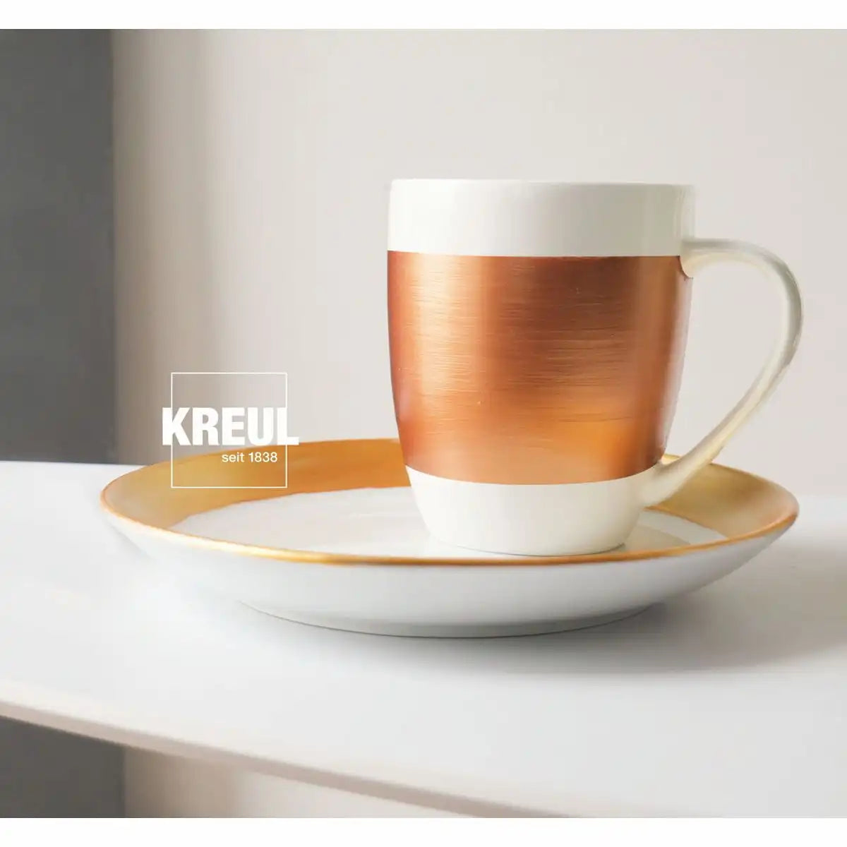 KREUL Glass & Porcelain Farben Classic Metallicfarben 6x20ml