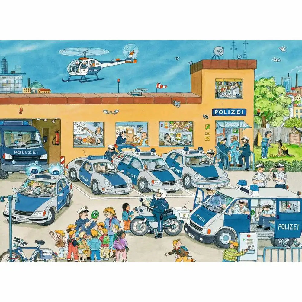 Ravensburger Puzzle 100 XXL Teile Polizeirevier