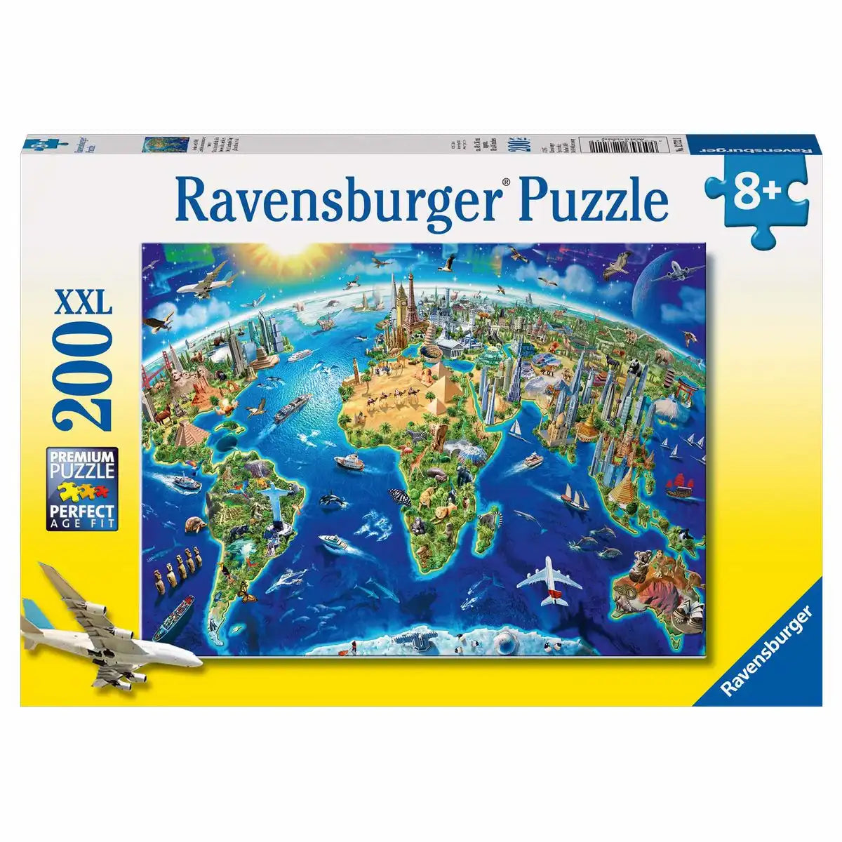 Ravensburger Puzzle 200 Teile XXL Große weite Welt