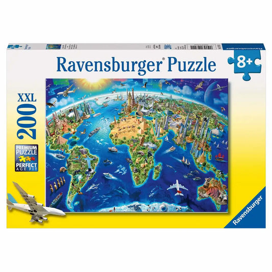 Ravensburger Puzzle 200 Teile XXL Große weite Welt