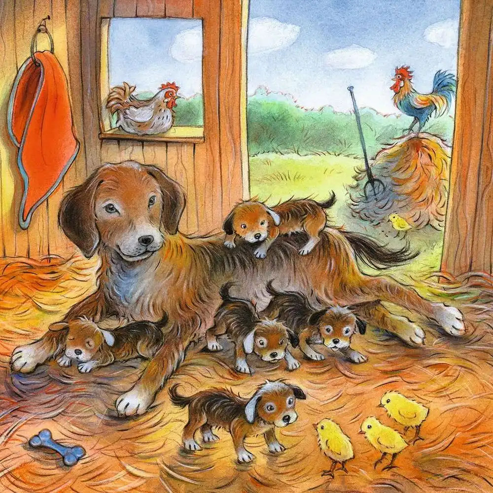 Ravensburger Puzzle 3 X 49 Teile Kuschelzeit