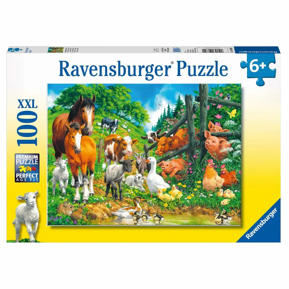 Ravensburger Puzzle 100 XXL Teile Versammlung der Tiere