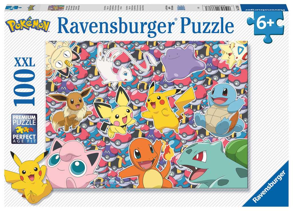 Ravensburger Puzzle 100 Teile XXL Bereit zu kämpfen!