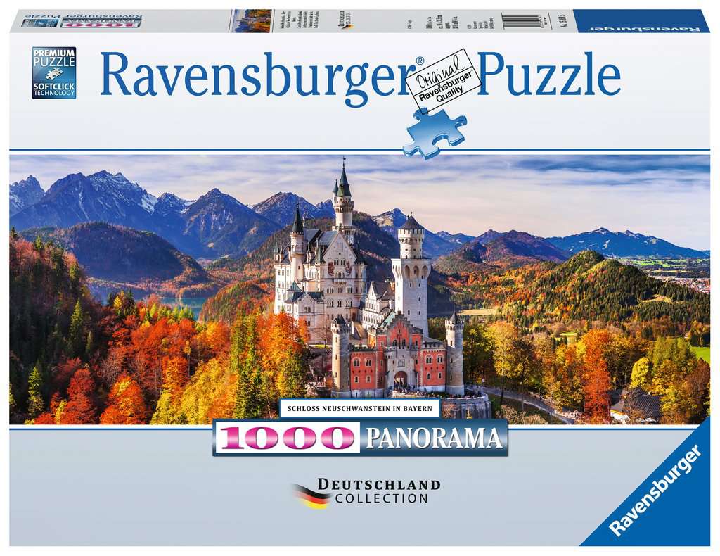 Ravensburger Puzzle 1000 Teile Schloss in Bayern
