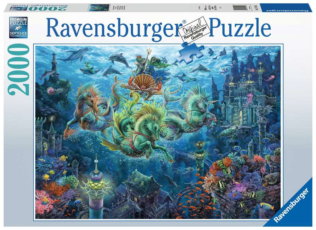 Ravensburger Puzzle 2000 Teile Unterwasserzauber