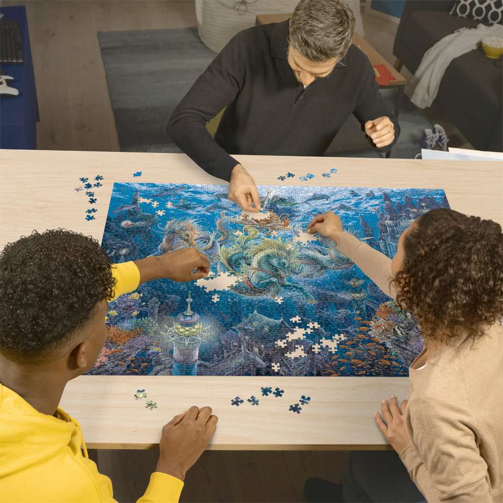 Ravensburger Puzzle 2000 Teile Unterwasserzauber