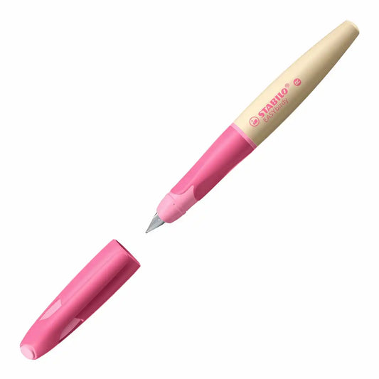 STABILO Schulfüller EASYbirdy Timber für Rechtshänder A rosa