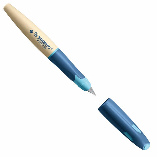 STABILO Schulfüller EASYbirdy Timber für Linkshänder A blau