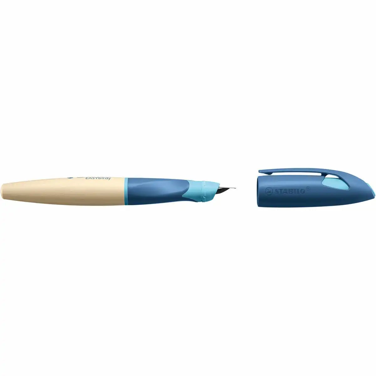 STABILO Schulfüller EASYbirdy Timber für Linkshänder A blau