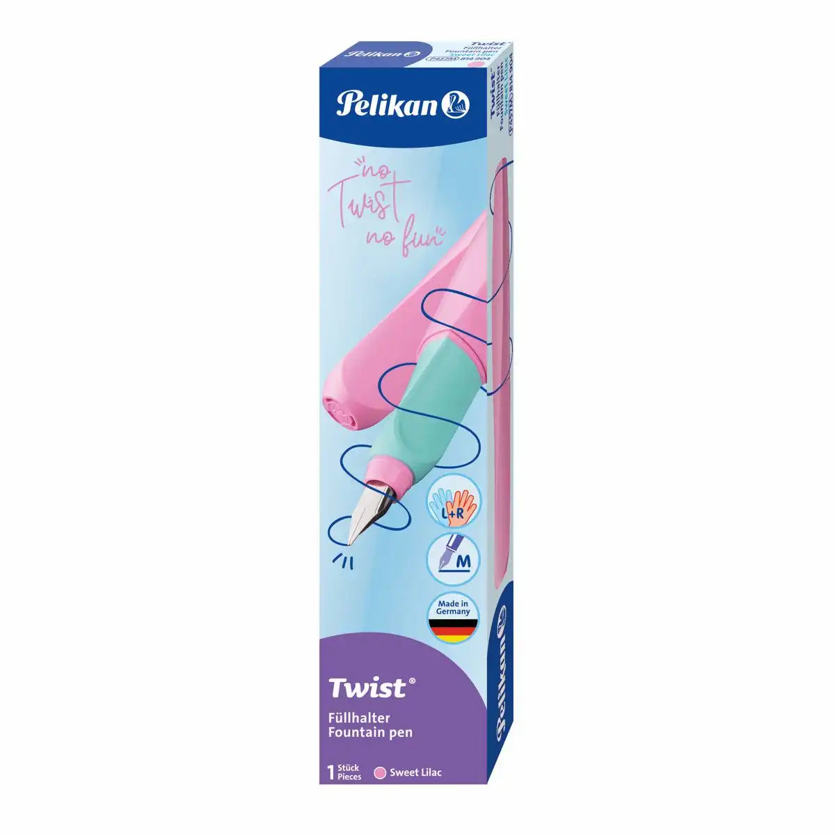 Pelikan Füller Twist P457 Feder M sweet lilac
