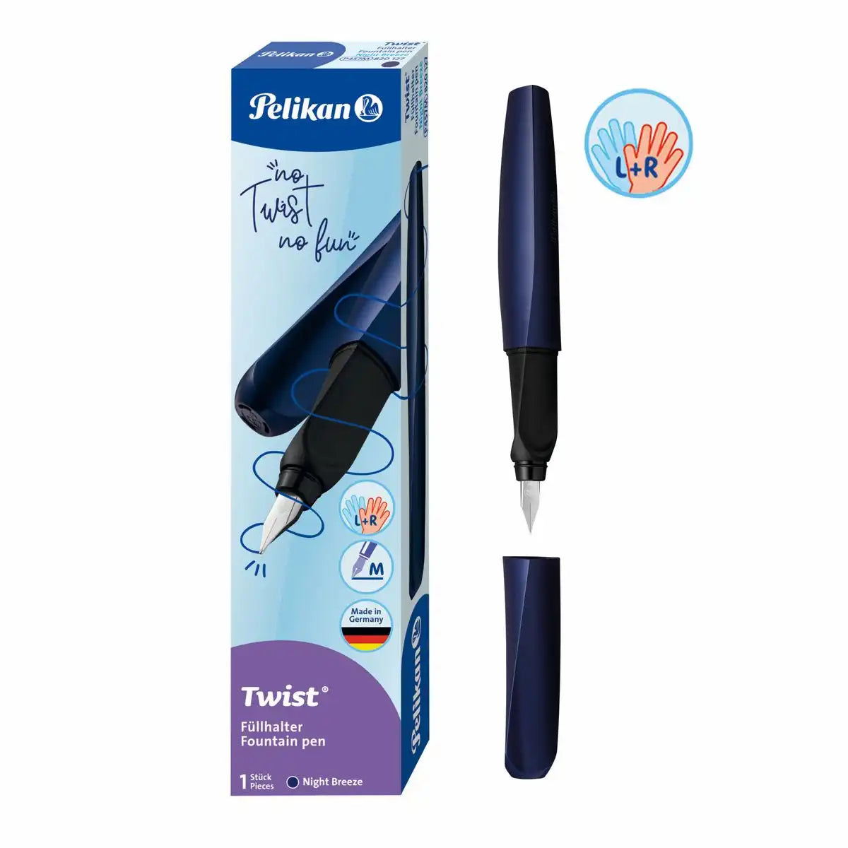 Pelikan Füller Twist M night breeze