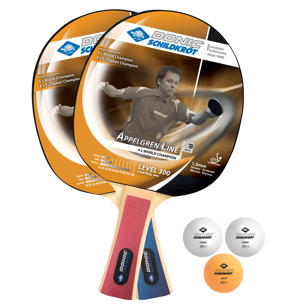 Tischtennis Schläger Appelgren 300 Set