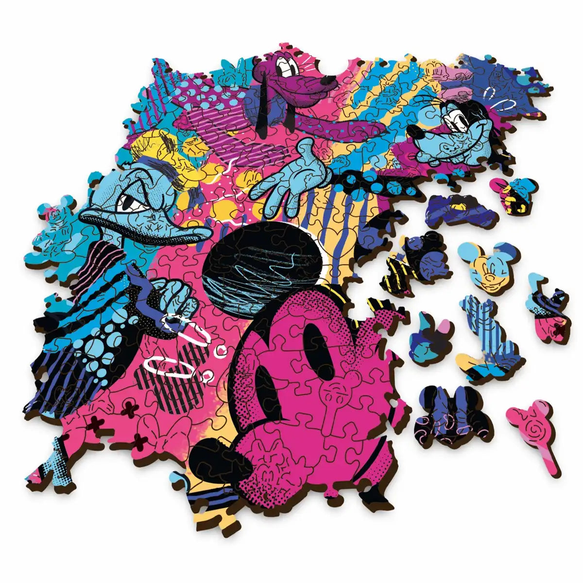 Trefl Holz-Puzzle Disney MICKEY MOUSE 500+5 Teile