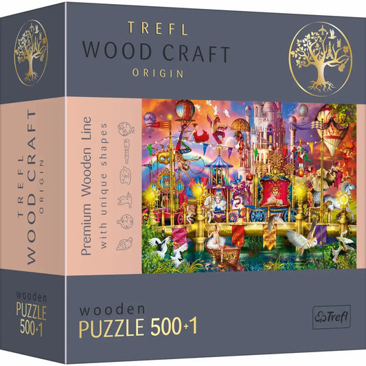 Trefl Holz-Puzzle Magische Welt 500 Teile