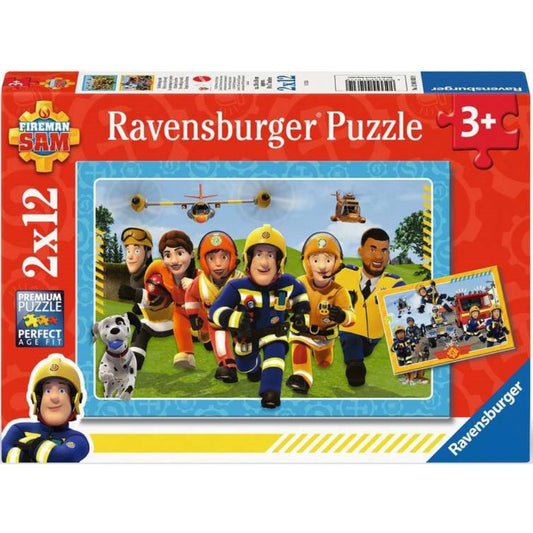 Ravensburger Puzzle 2 X 12 Teile Die Rettung naht
