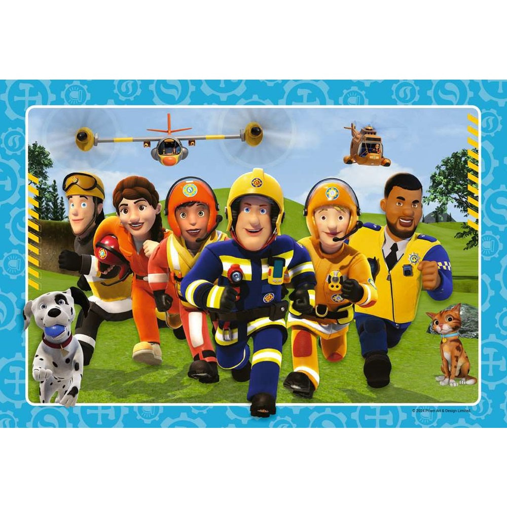 Ravensburger Puzzle 2 X 12 Teile Die Rettung naht