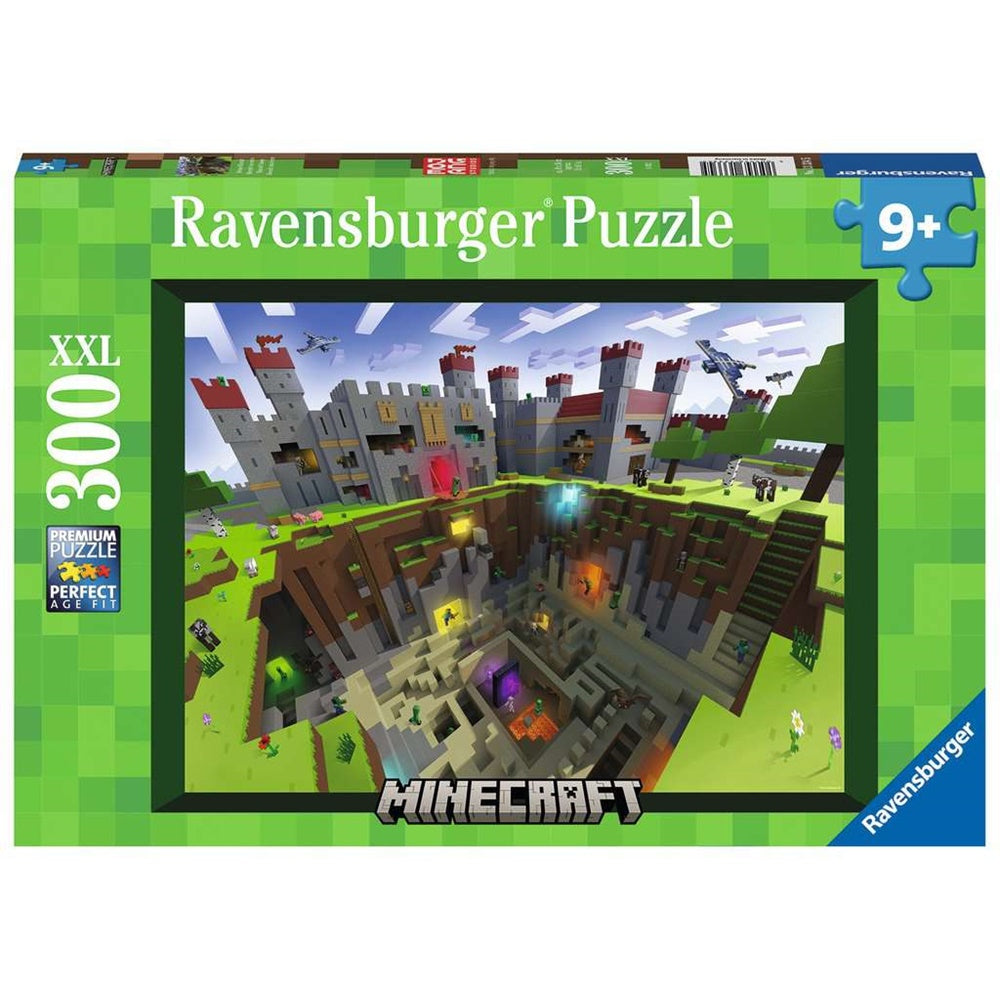 Ravensburger Puzzle 300 Teile Minecraft Cutaway