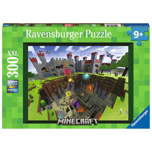Ravensburger Puzzle 300 Teile Minecraft Cutaway