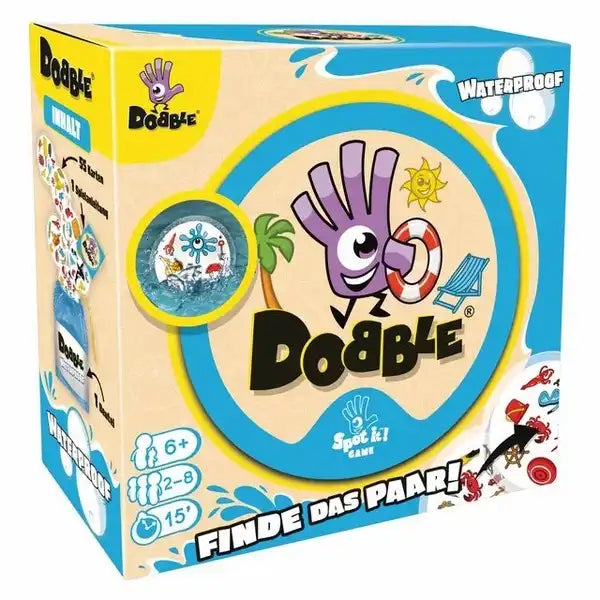 Asmodee Kartenspiel Dobble Waterproof
