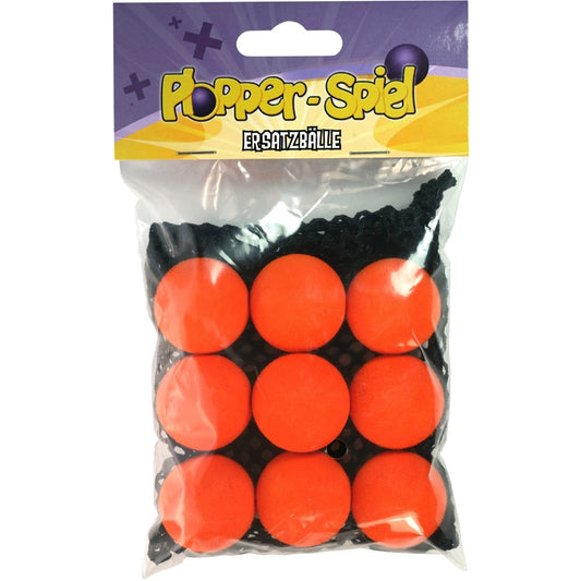 Plopper Ersatzbälle Orange - 9er