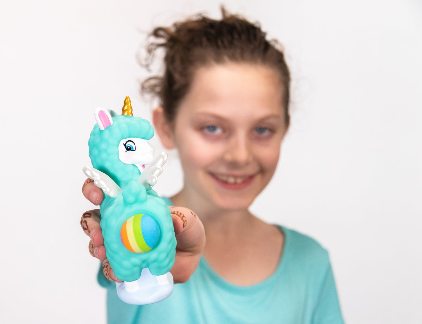 Plopper Lama-Einhorn