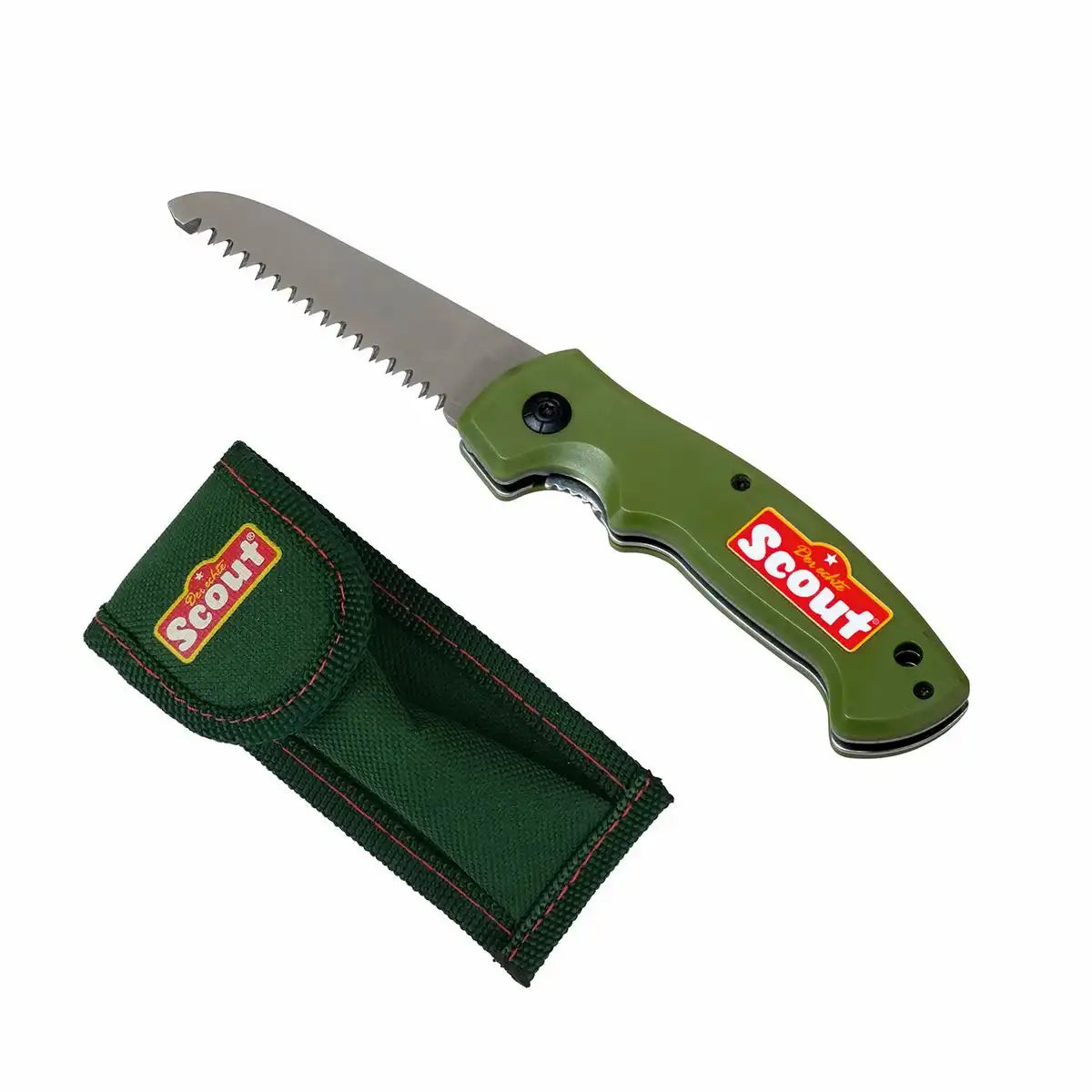 Scout Taschensäge für Entdecker grün/rot 20x3x3cm