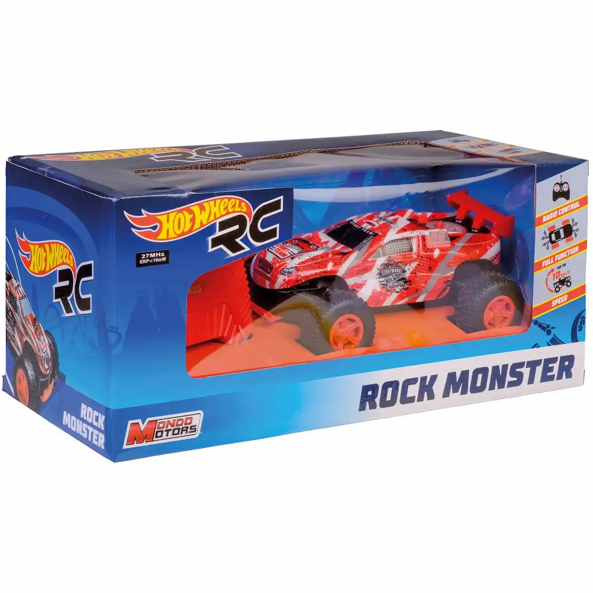 Happy People Hot Wheels RC Rock Monster rot/gelb/grün 17x14x34cm 3fach sortiert