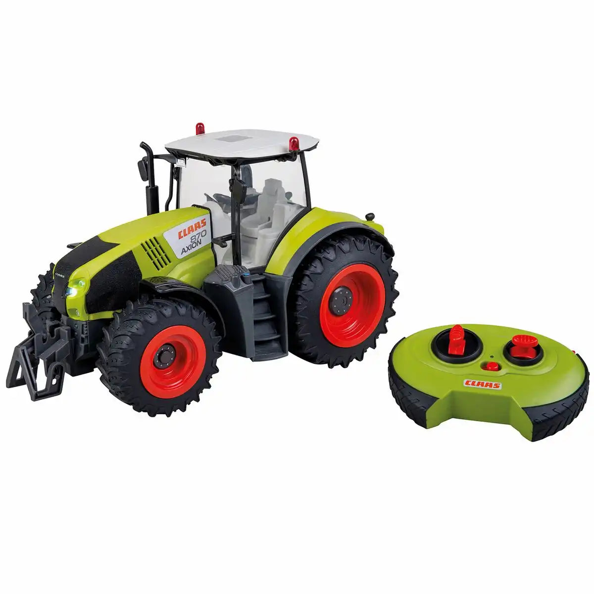 Happy People RC Traktor mit Licht Claas Axion weiß/grün/rot/schwarz
