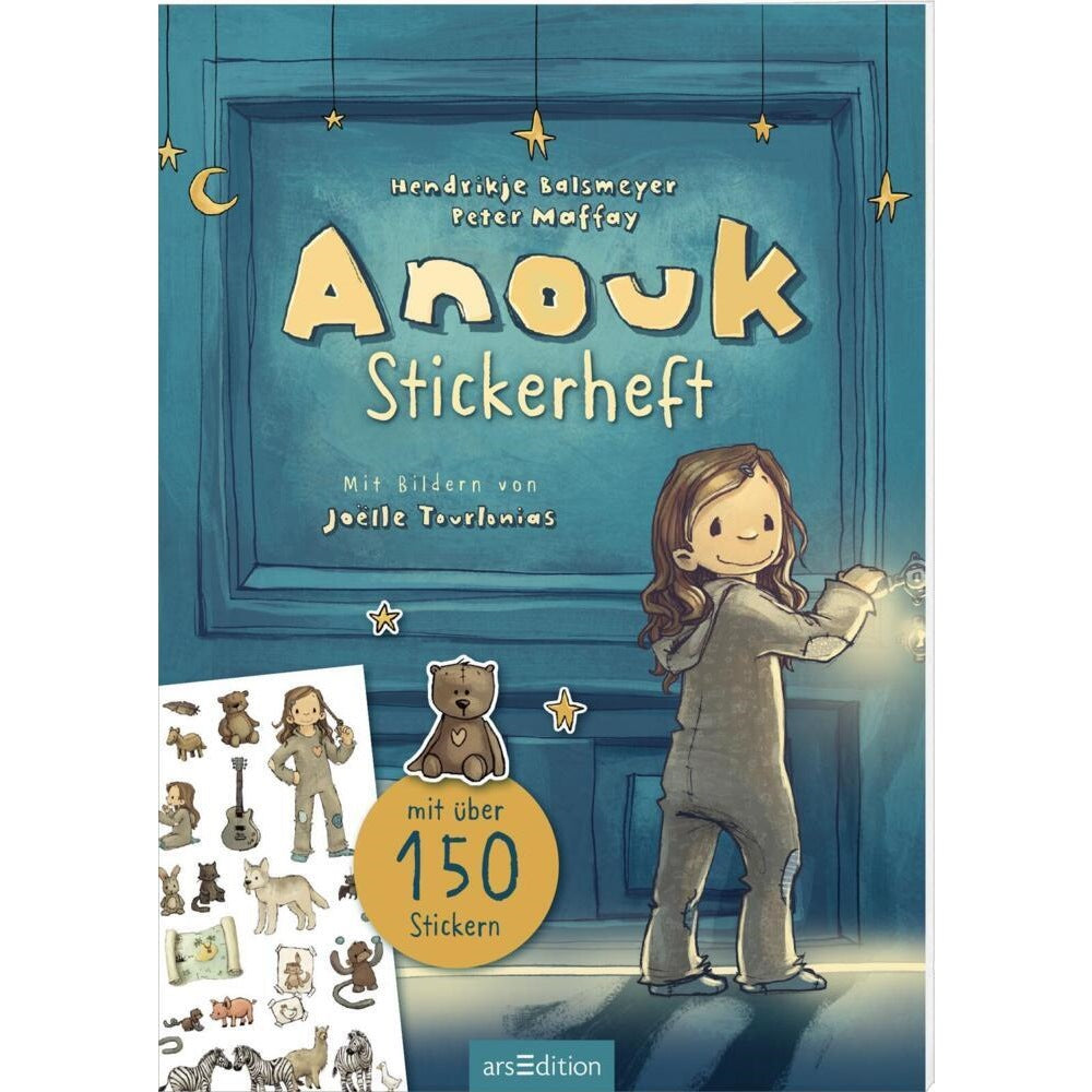 Stickerheft Anouk mit über 150 Stickern
