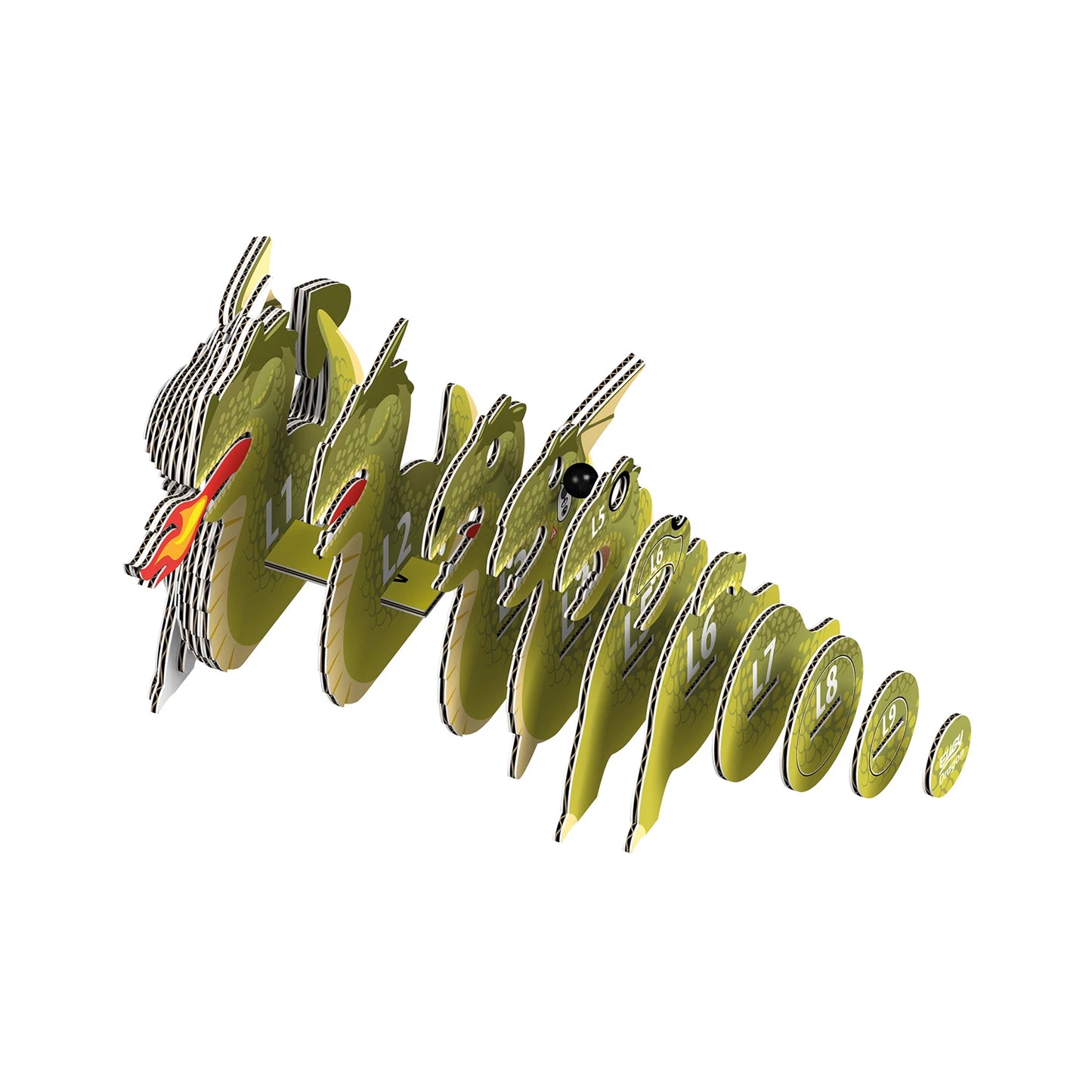 3D Bastelset Drache