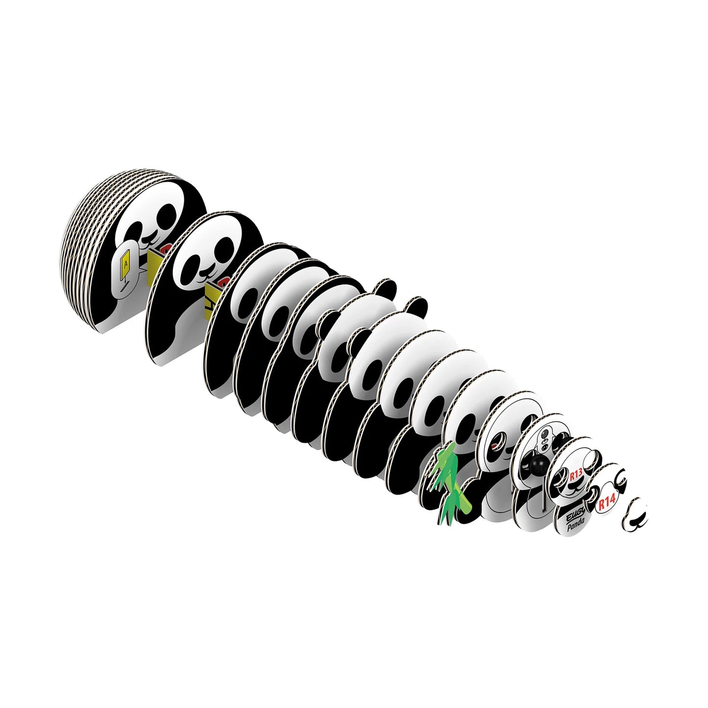 3D Bastelset Panda