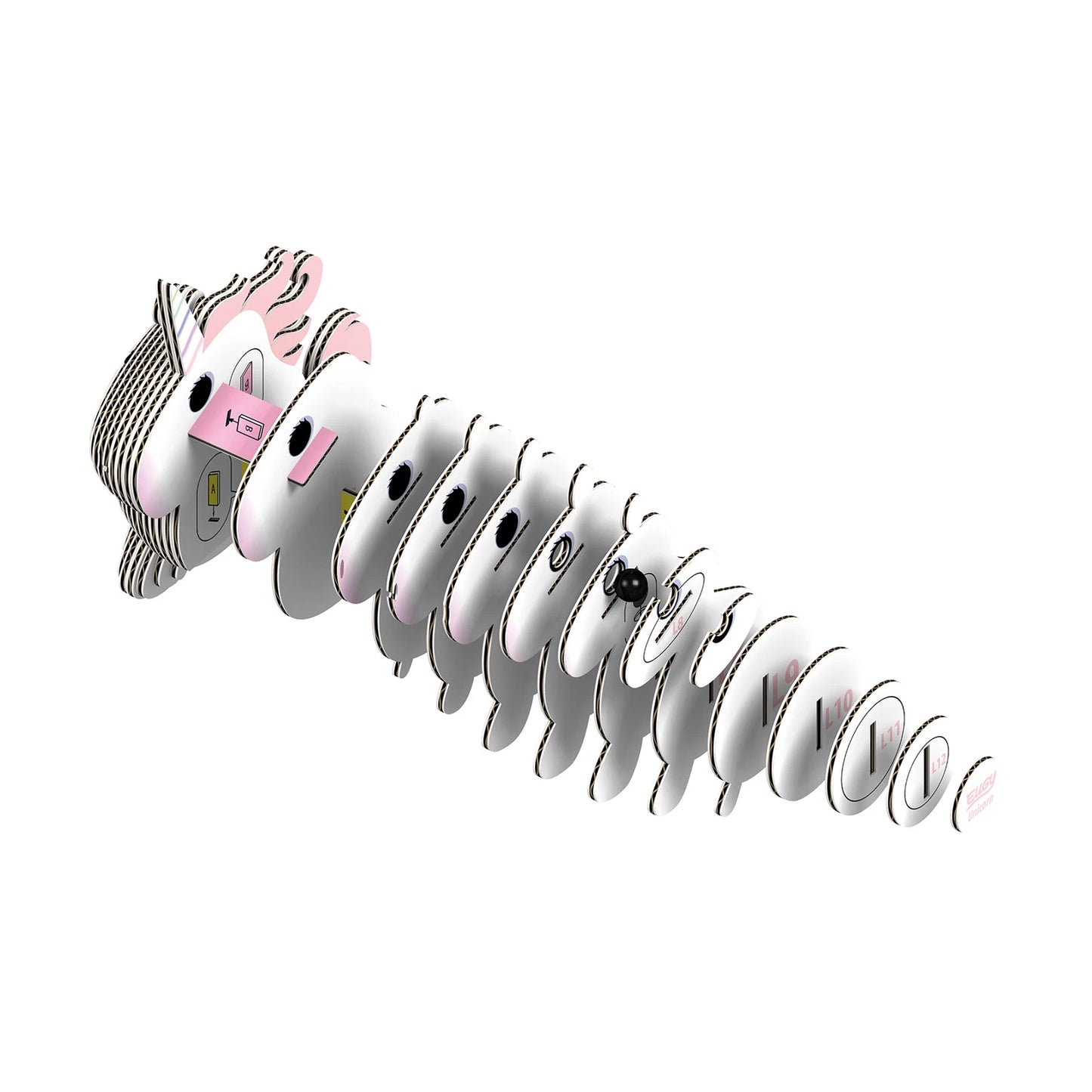 3D Bastelset Einhorn