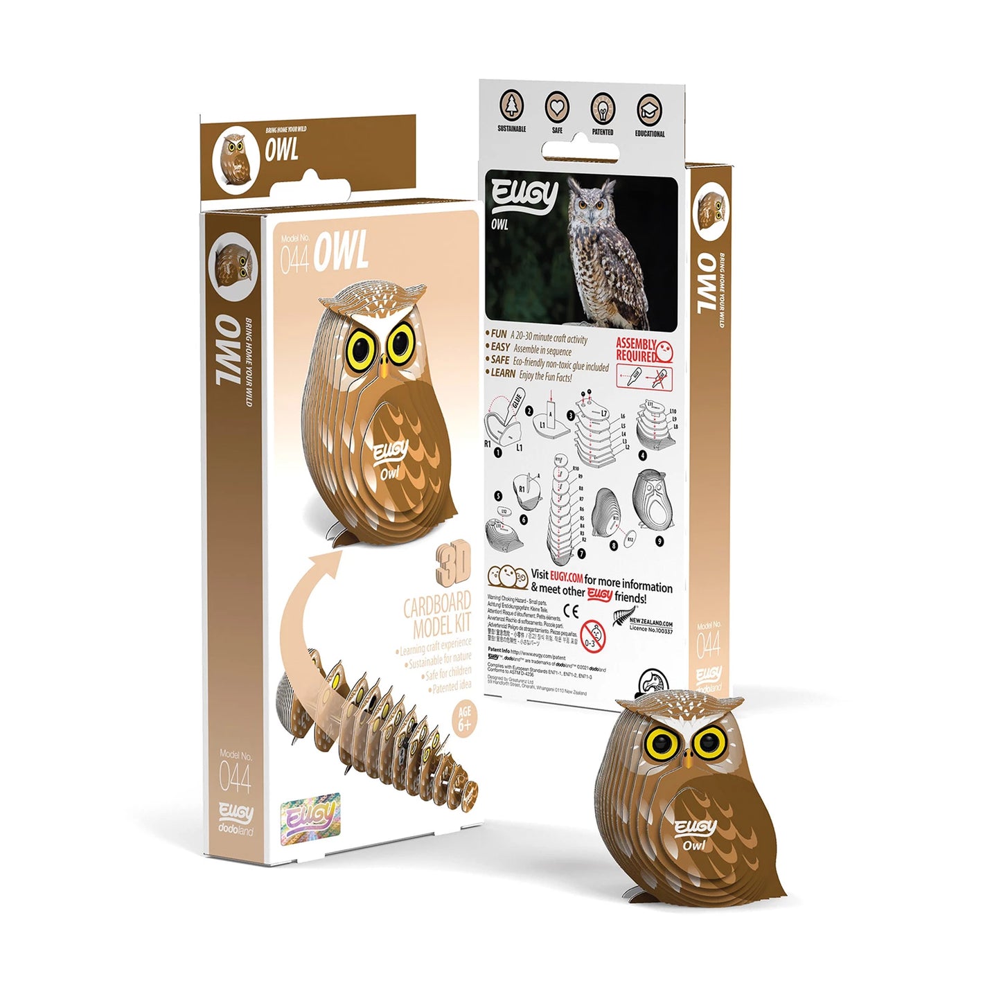 3D Bastelset Eule