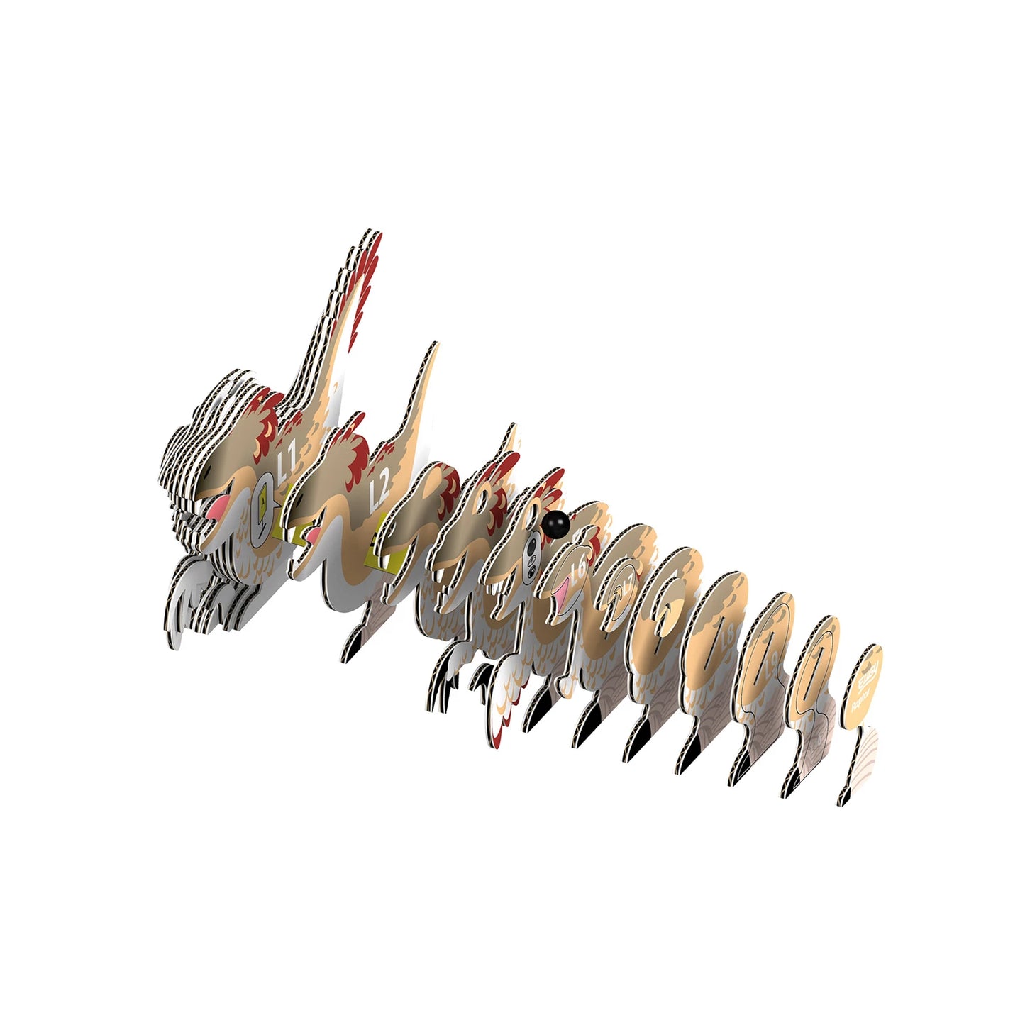 3D Bastelset Raptor