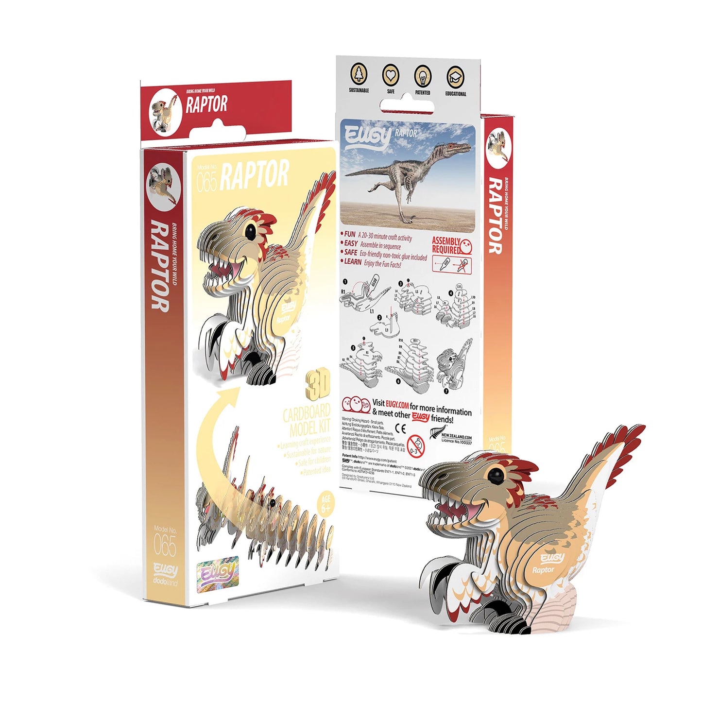 3D Bastelset Raptor