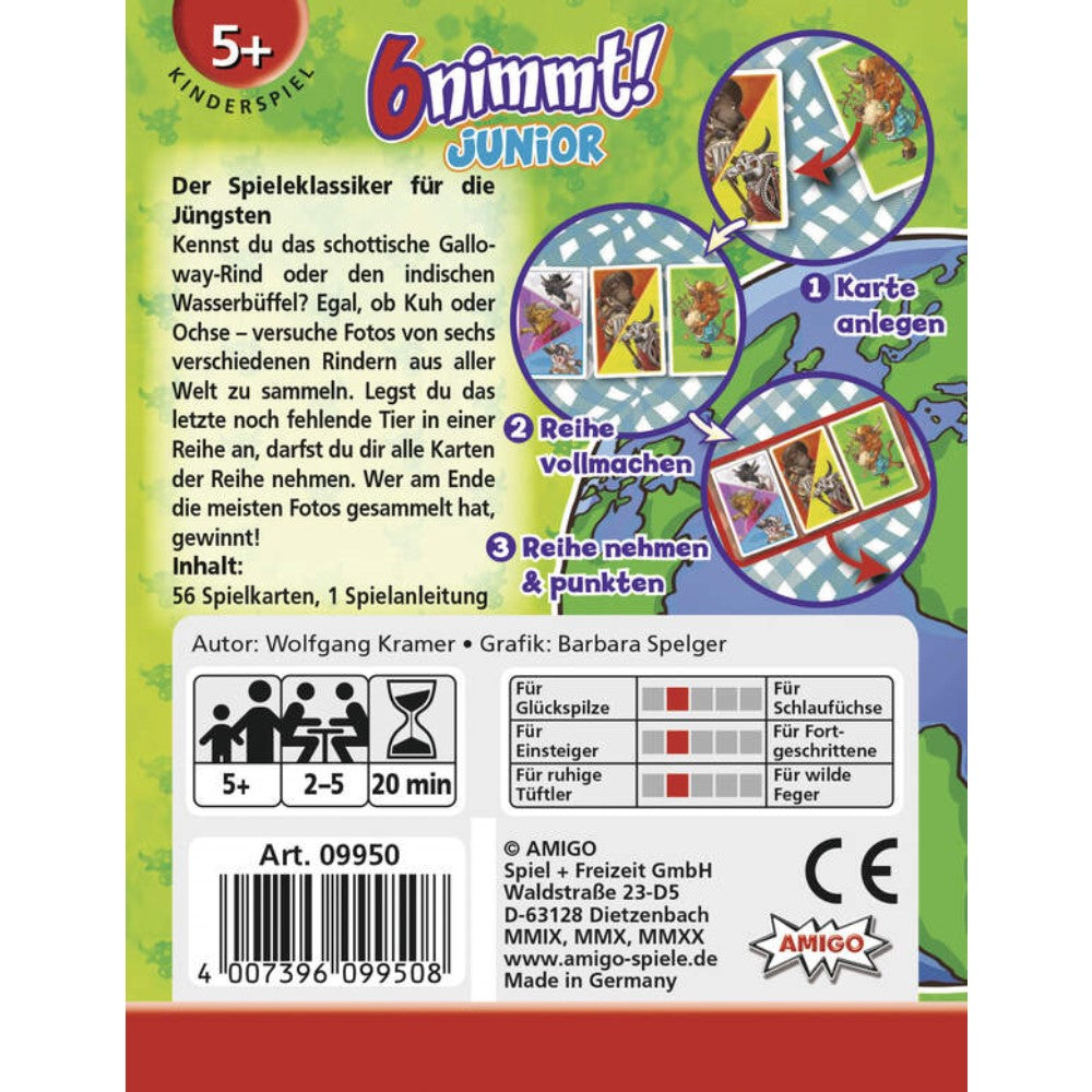 Kartenspiel 6 nimmt! Junior