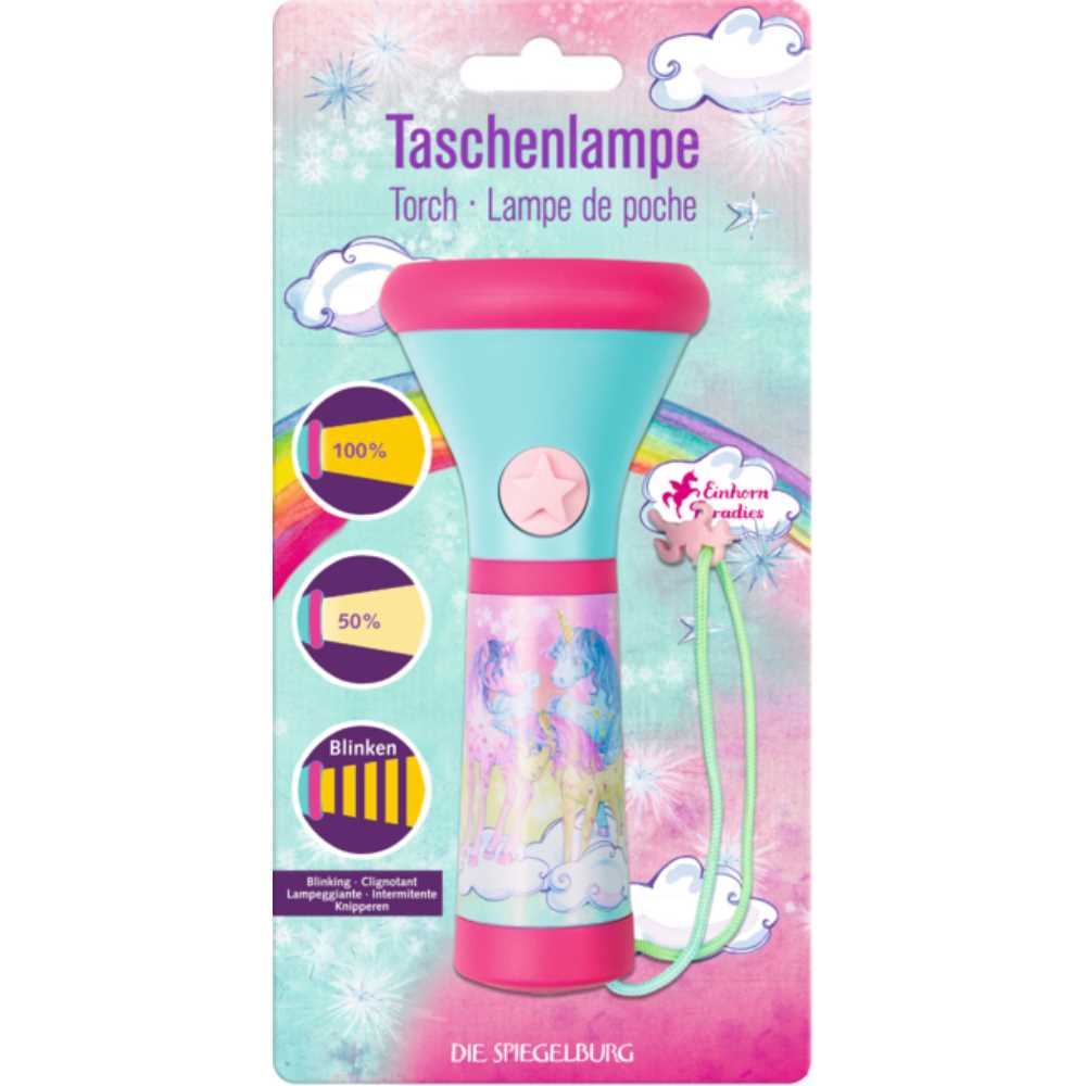 Taschenlampe Einhorn-Paradies