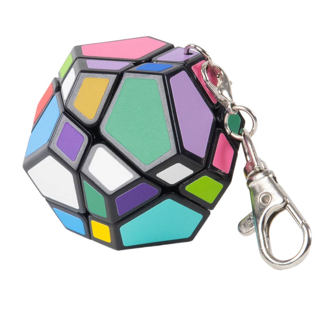 Meffert´s Mini Skewb, 3D-Puzzle, Schlüsselanhänger, 12 Seiten, Ab 7+