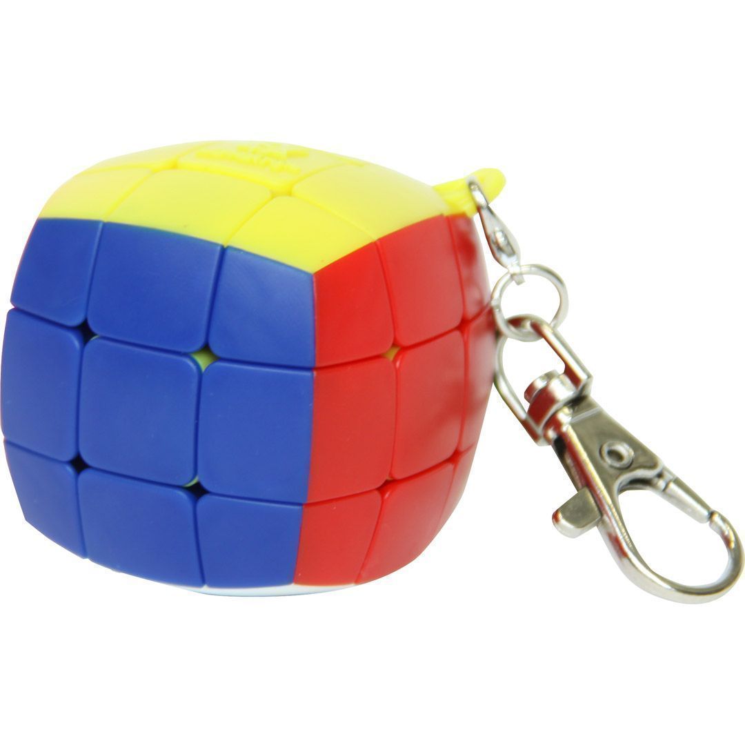 Meffert´s Mini Feliks Pillow, 3D-Geduldspiel Schlüsselanhänger, Logiktrainer, Ab 7+
