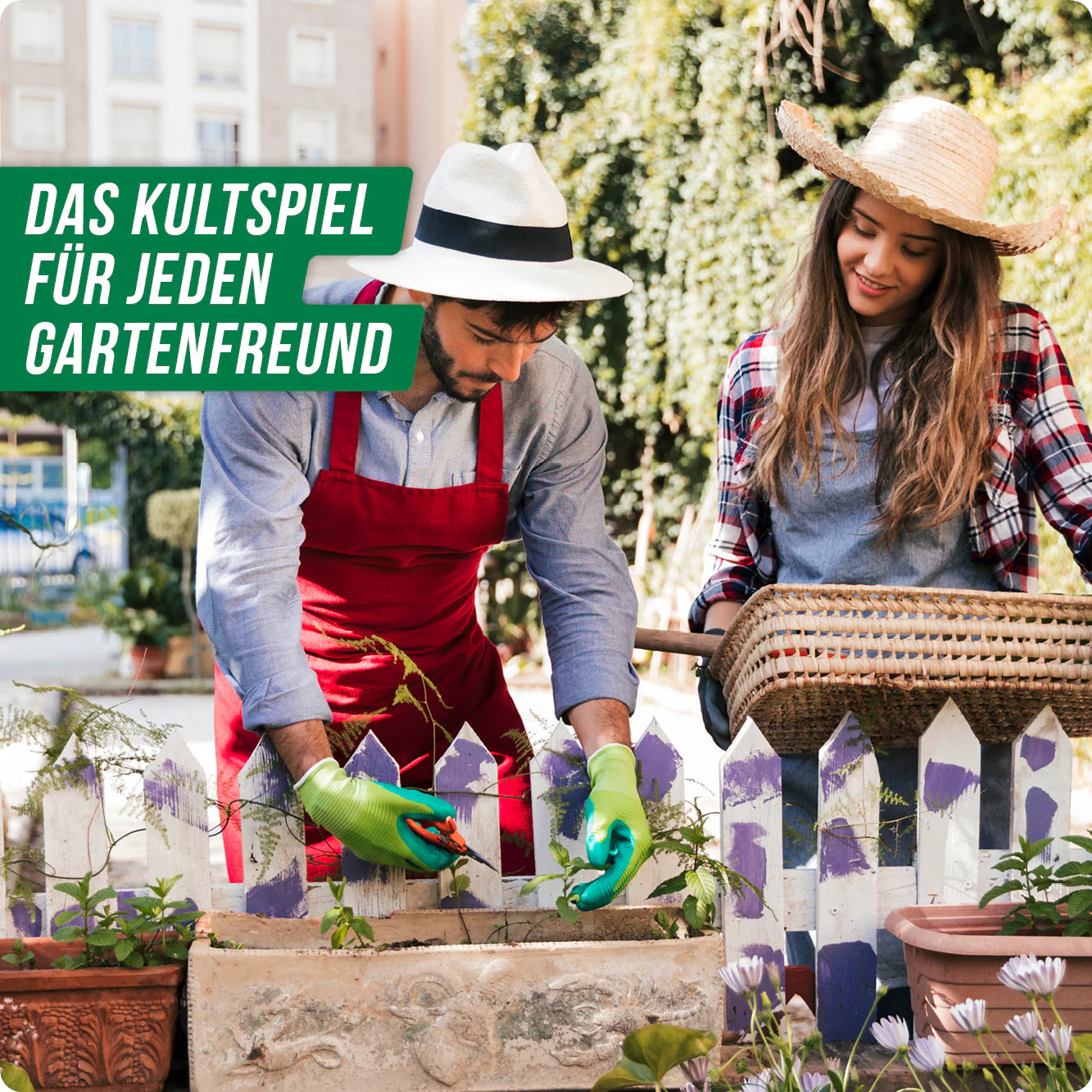 Stadt Land Vollpfosten® Garten Edition – "Alles im Grünen." | A4 Spielblock