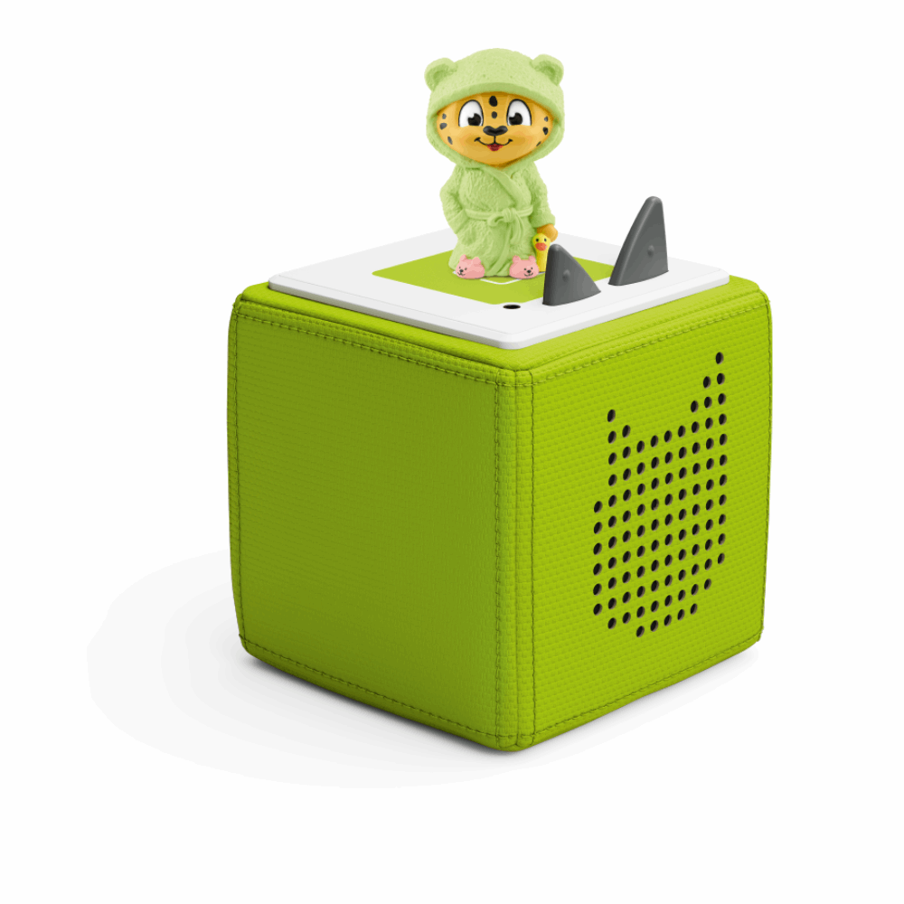 Toniebox Sonderedition hellgrün Leos Tag