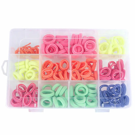 Soft Loombänder Set 195 Teile 6 Farben, 15 Clips