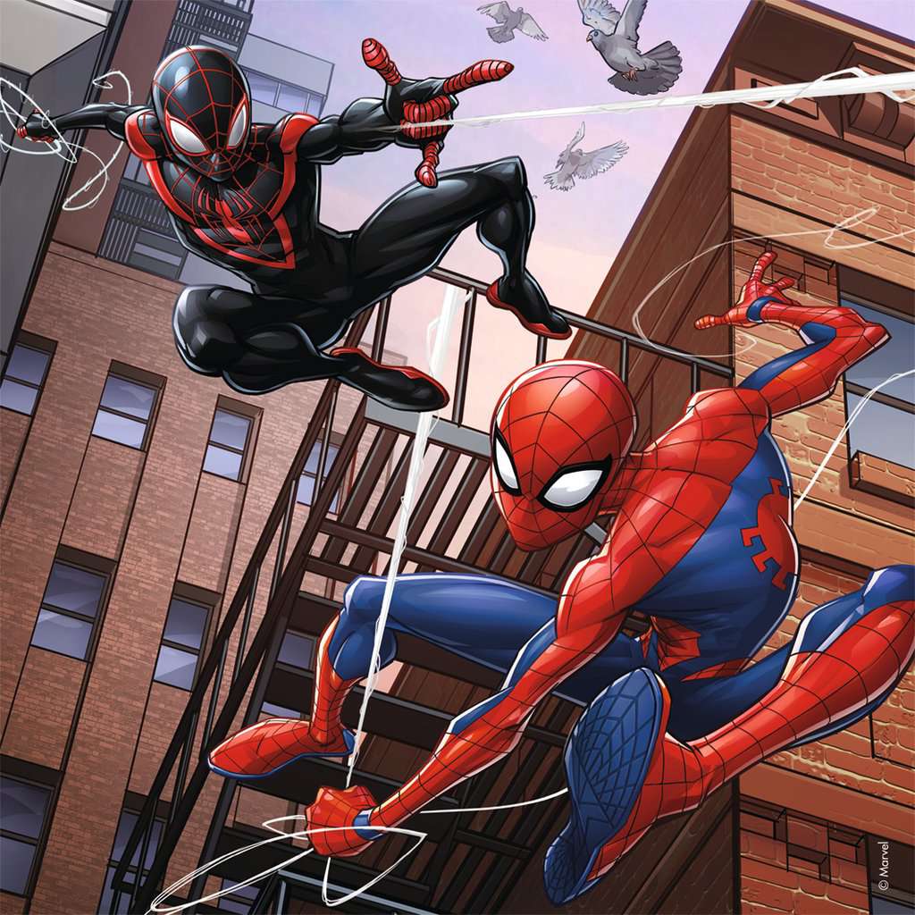 Ravensburger Puzzle 3 X 49 Teile Spider-Man beschützt die Stadt