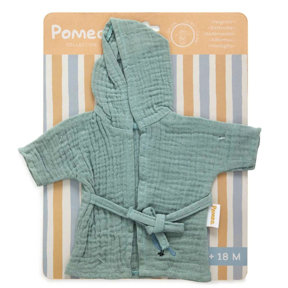 POMEA Puppen Bademantel 30-36 cm
