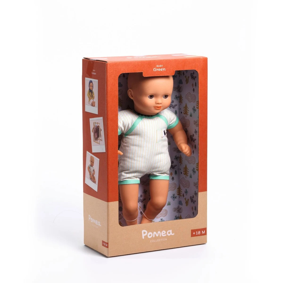 POMEA Puppe Green 32cm